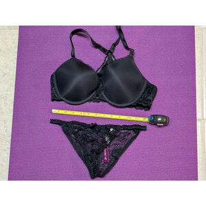 Women Adore Me Lingerie Set XS Black